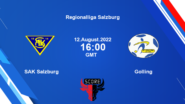 SAK Salzburg vs Golling live score, Head to Head, SAL vs GOL live, Regionalliga Salzburg, TV channels, Prediction