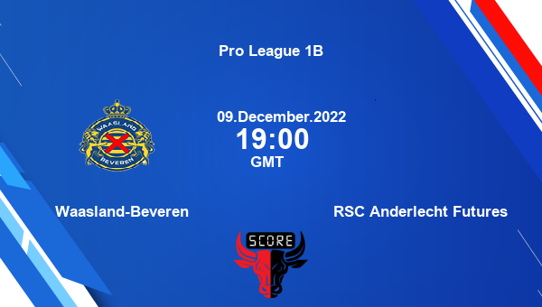 Waasland-Beveren vs RSC Anderlecht Futures live score, Head to Head, RSW vs RSC live, Pro League 1B, TV channels, Prediction