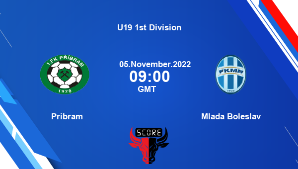 Pribram vs Mlada Boleslav live score, Head to Head, 1FK vs MLB live, U19 1st Division, TV channels, Prediction