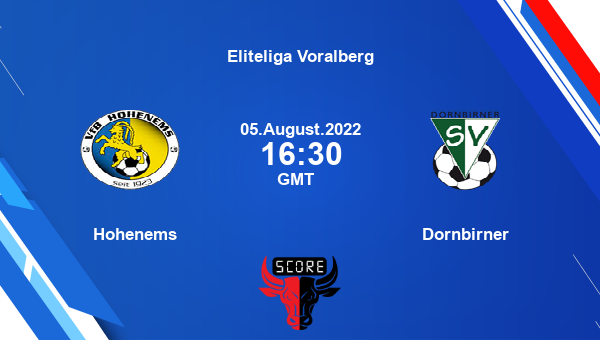 Hohenems vs Dornbirner live score, Head to Head, HOH vs DOR live, Eliteliga Voralberg, TV channels, Prediction