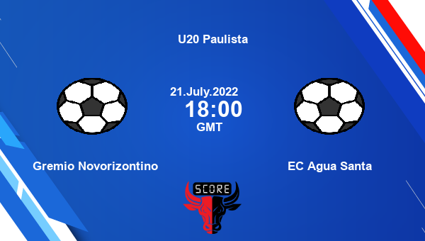 Gremio Novorizontino vs EC Agua Santa live score, Head to Head, GN vs CAS live, U20 Paulista, TV channels, Prediction