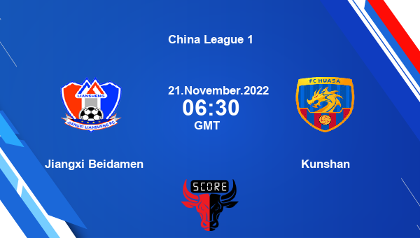 Jiangxi Beidamen vs Kunshan live score, Head to Head, JIB vs KUN live, China League 1, TV channels, Prediction