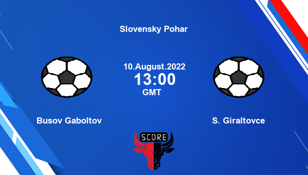 Busov Gaboltov vs S. Giraltovce live score, Head to Head, GAB vs SGI live, Slovensky Pohar, TV channels, Prediction