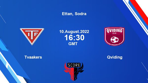 Tvaakers vs Qviding live score, Head to Head, TVA vs QVI live, Ettan, Sodra, TV channels, Prediction