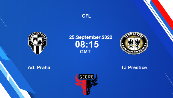 Ad. Praha vs TJ Prestice Dream11 Match Prediction | CFL |Team News|