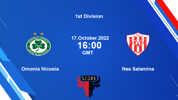 Omonia Nicosia vs Nea Salamina live score, Head to Head, OMO vs NEA live, 1st Division, TV channels, Prediction